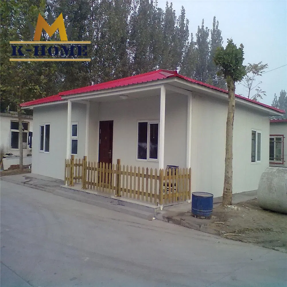 Casa familiar de construcción rápida y económica, hogar modular prefabricado modificado