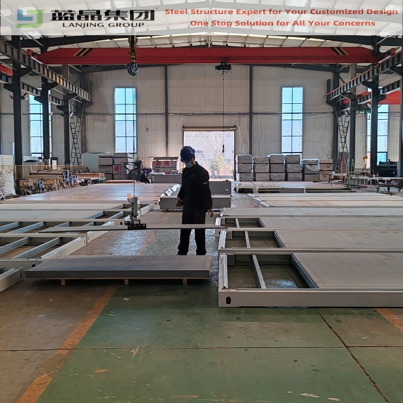 Nuevo Tipo Simple Rápida Instalación Prefabricado 20FT 40FT Modular Casa Contenedor Planas Oficina en Casa Sala de Reuniones Baño Campamento Minero Dormitorio Oficina