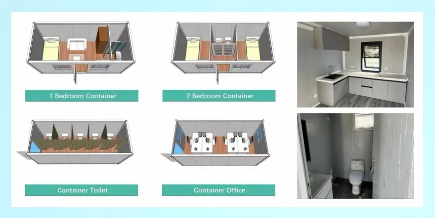 Casa modular prefabricada, casas listas para habitar, casa cápsula, hogar residencial modular, casa de paquete plano, casa contenedor