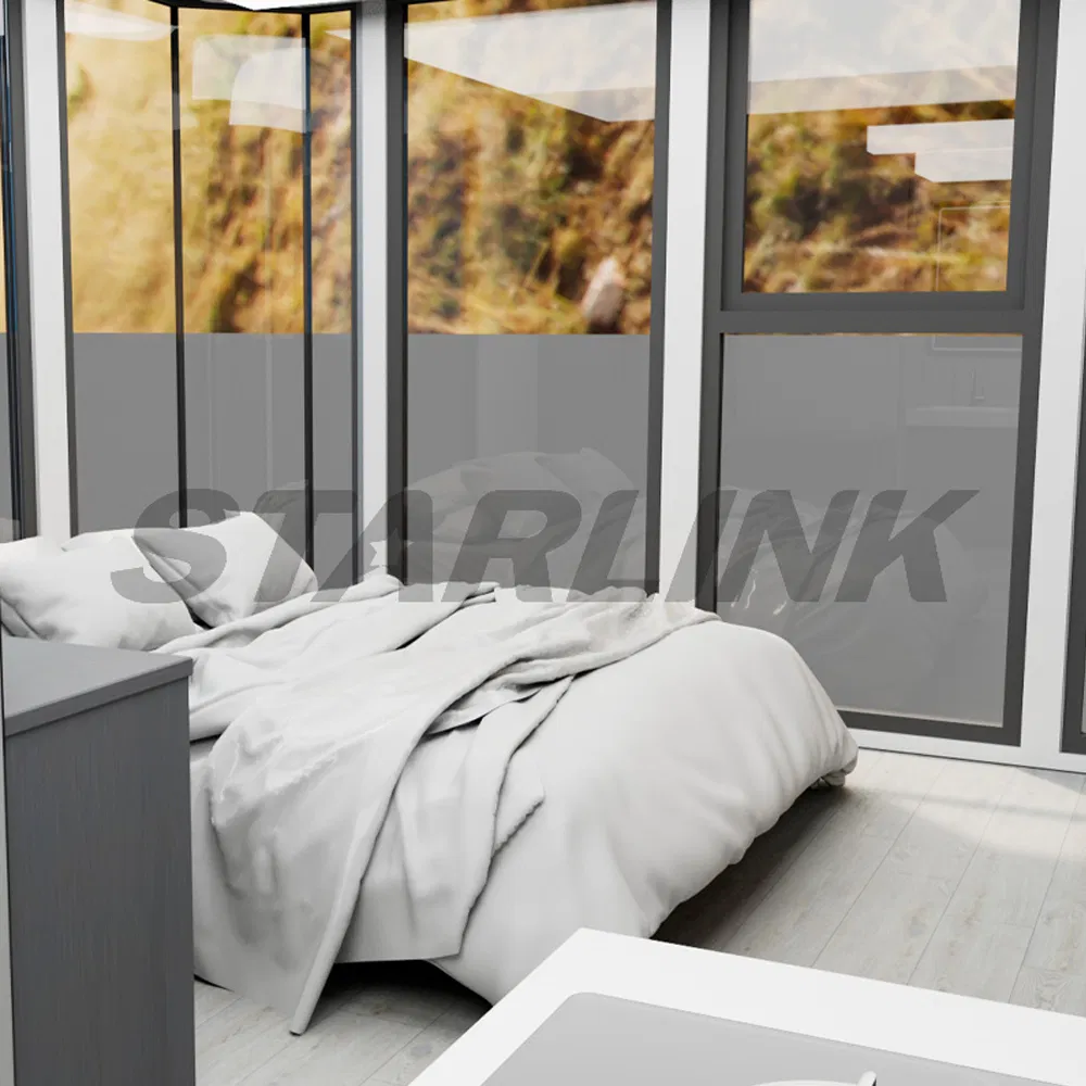 Casa cápsula pequeña modular compacta desmontable personalizable