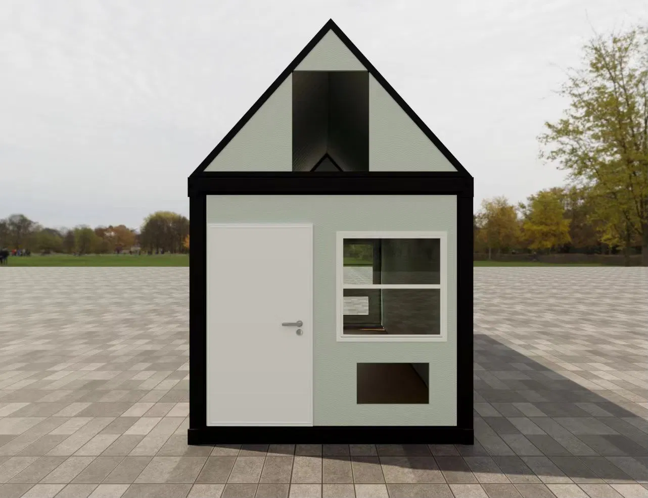 Instalación Rápida 20FT 40FT Casas Contenedor Prefabricadas Plegables Hogares Tiny Prefabricados Oficina en el Sitio
