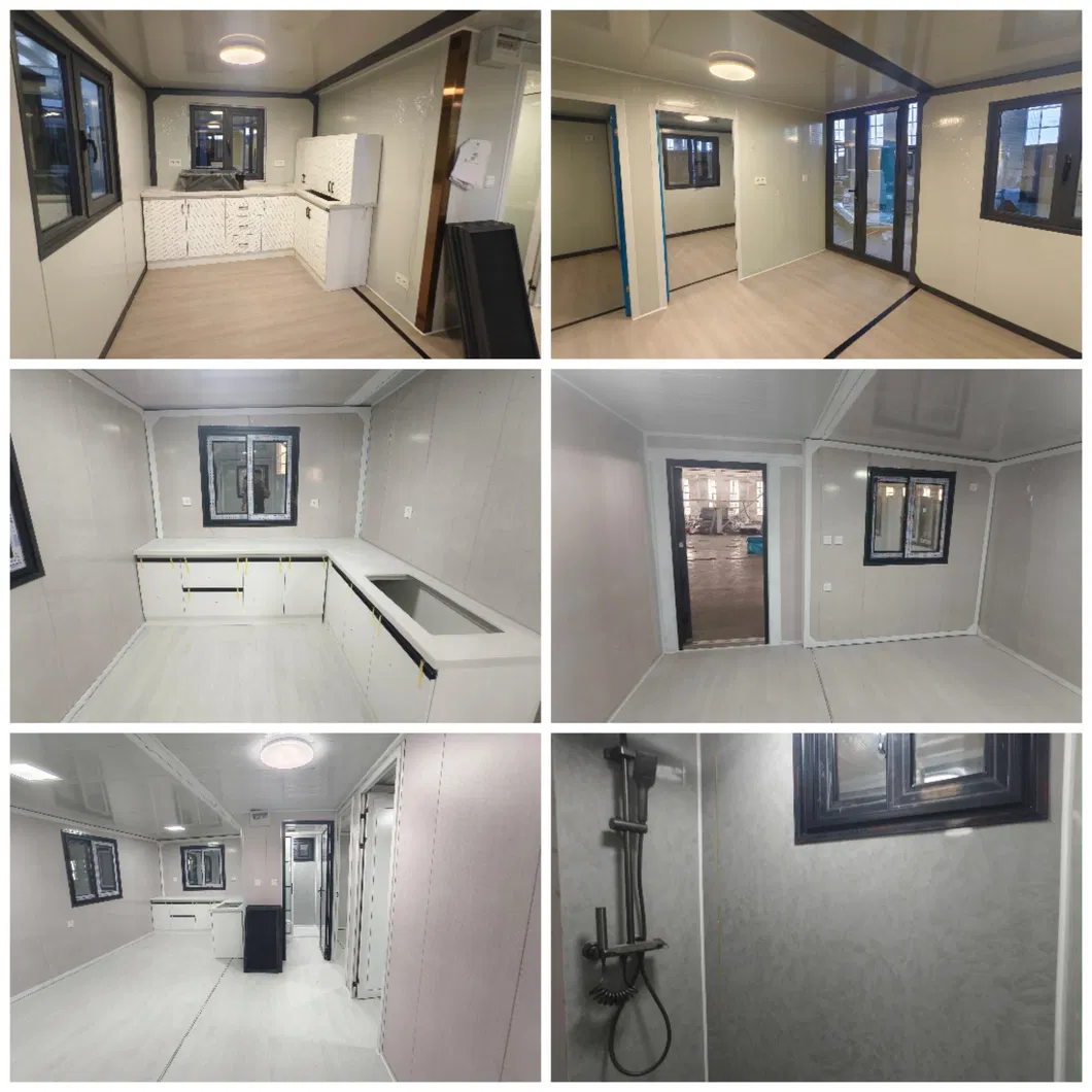 Hogares modulares plegables contemporáneos para soluciones de vida elegantes