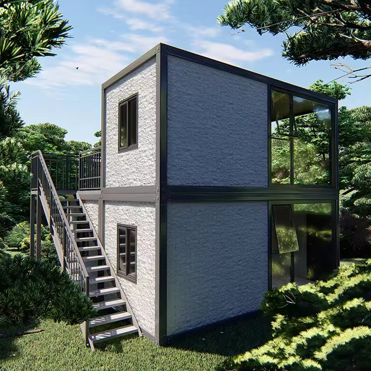 Casa Modular Personalizada al por Mayor 20FT Contenedor Prefabricado de Vivienda para Uso Comercial y Residencial a Precio Competitivo