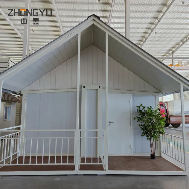 Conjunto de casas modulares rápido