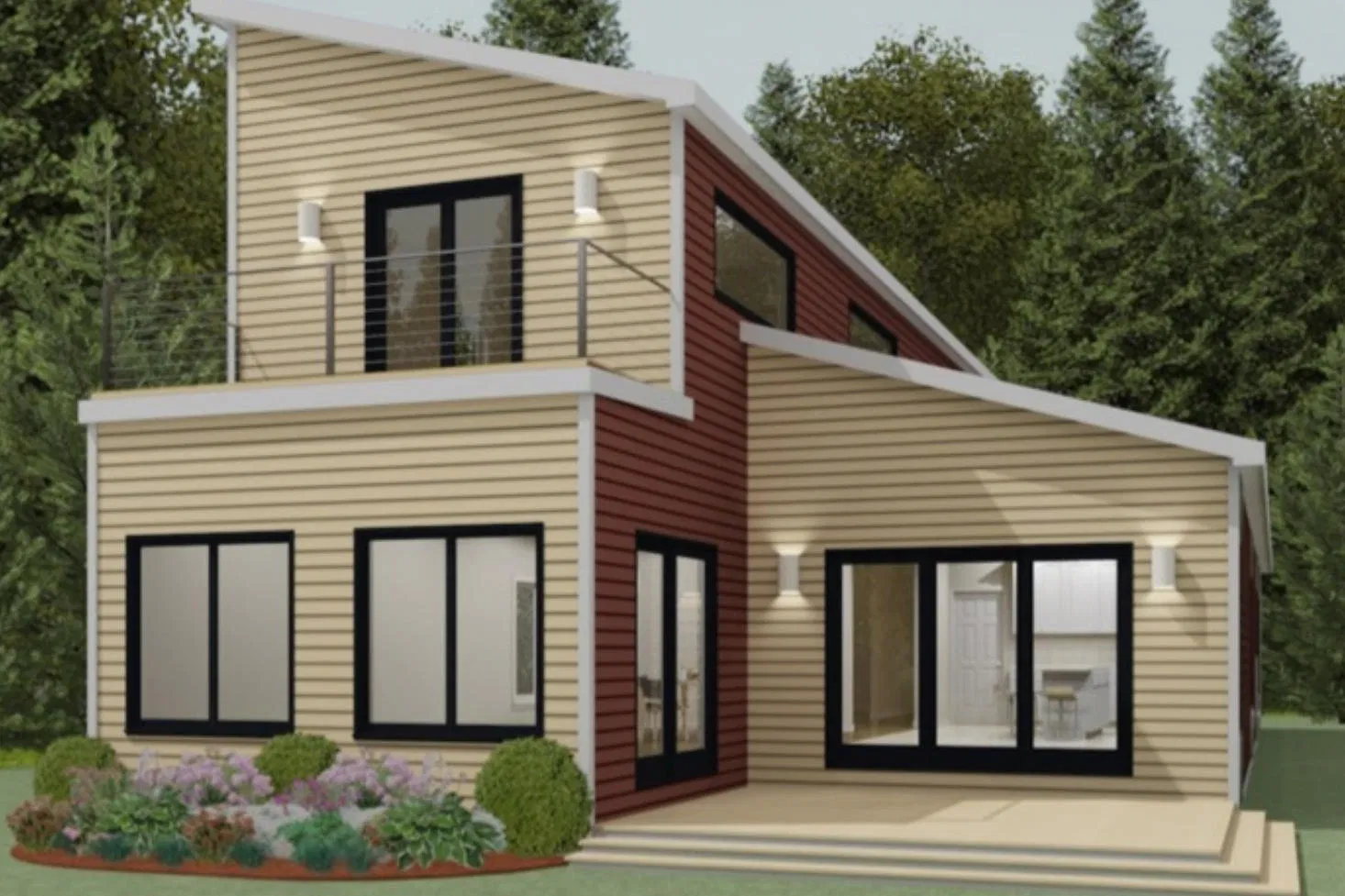 2026 Nueva Casa Modular de Diseño Expandible, Casa Prefabricada Pequeña para Uso Residencial y Comercial Familiar