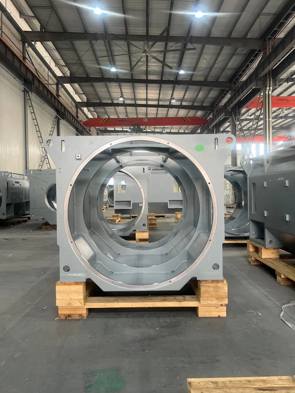 Carcasa de turbina eólica de aluminio fundido ligero para un mayor rendimiento energético