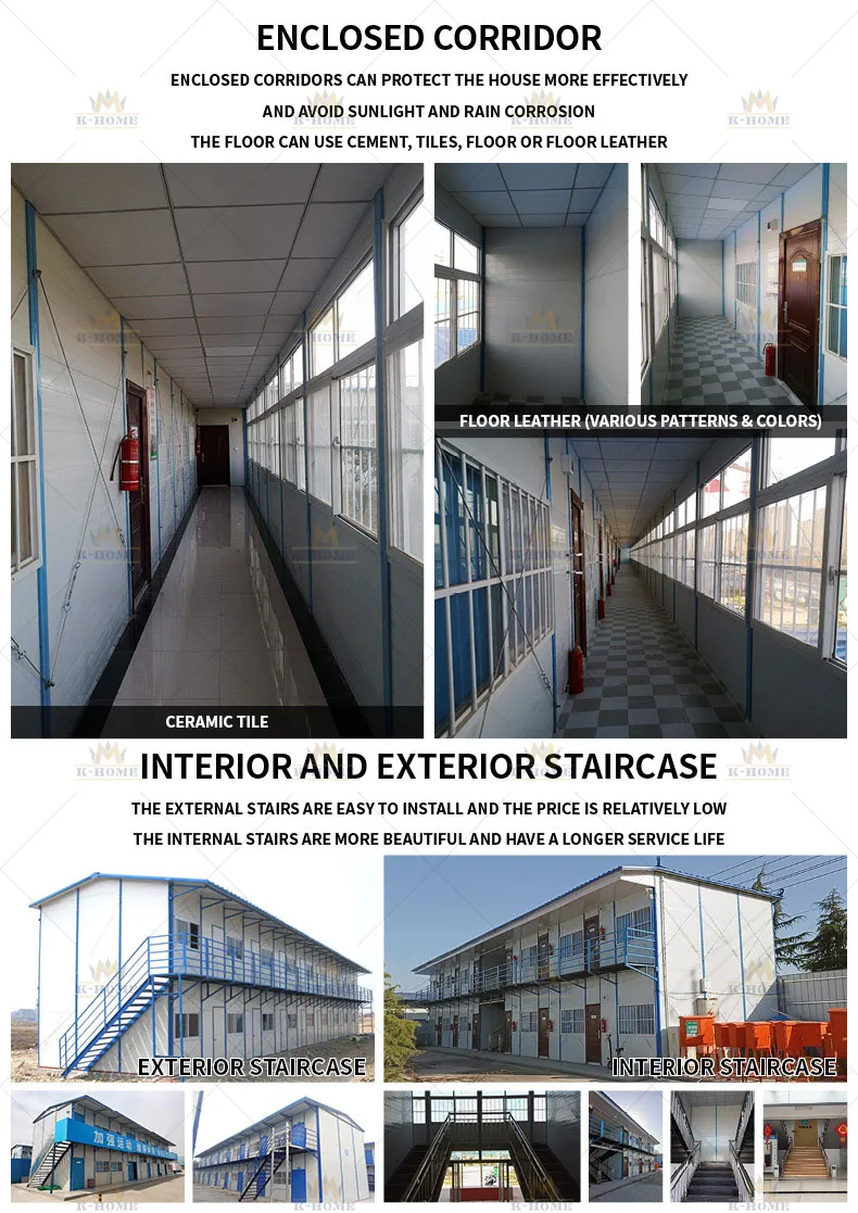 Alojamiento Modular Prefabricado de Bajo Costo para Barracas
