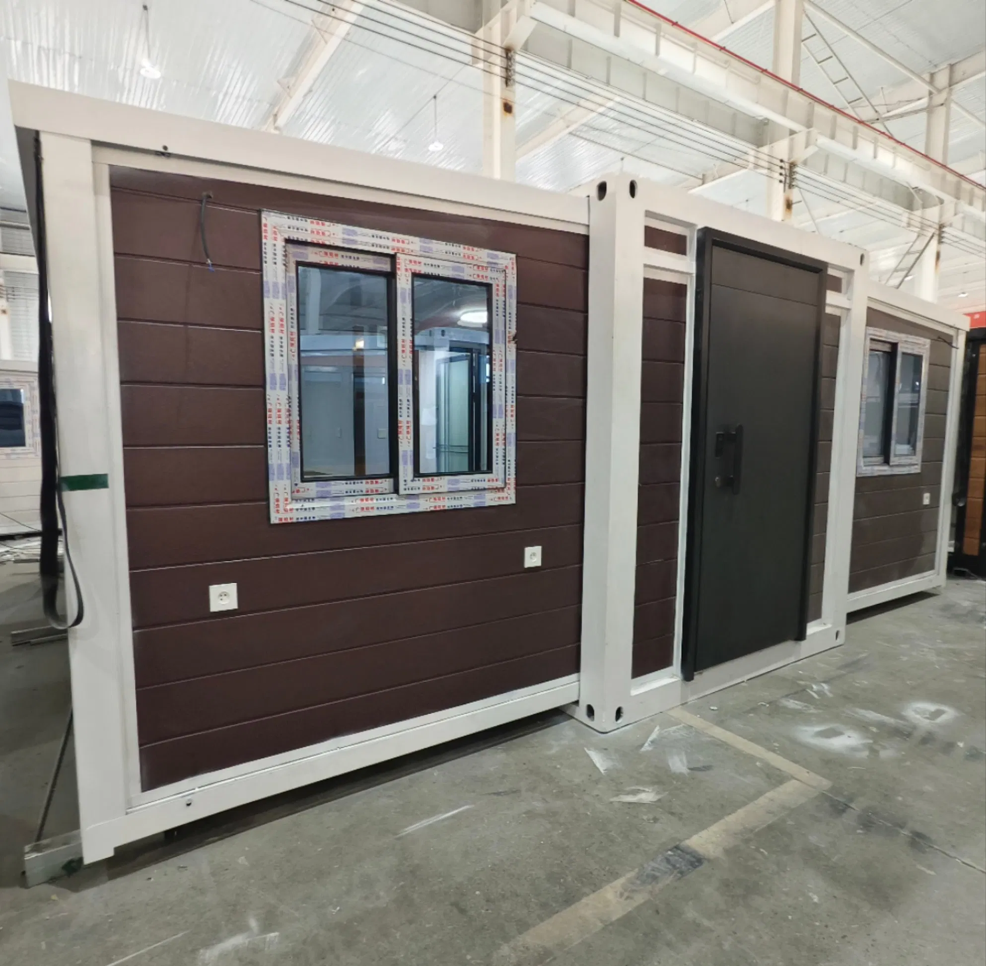 Hogares modulares plegables contemporáneos para soluciones de vida elegantes