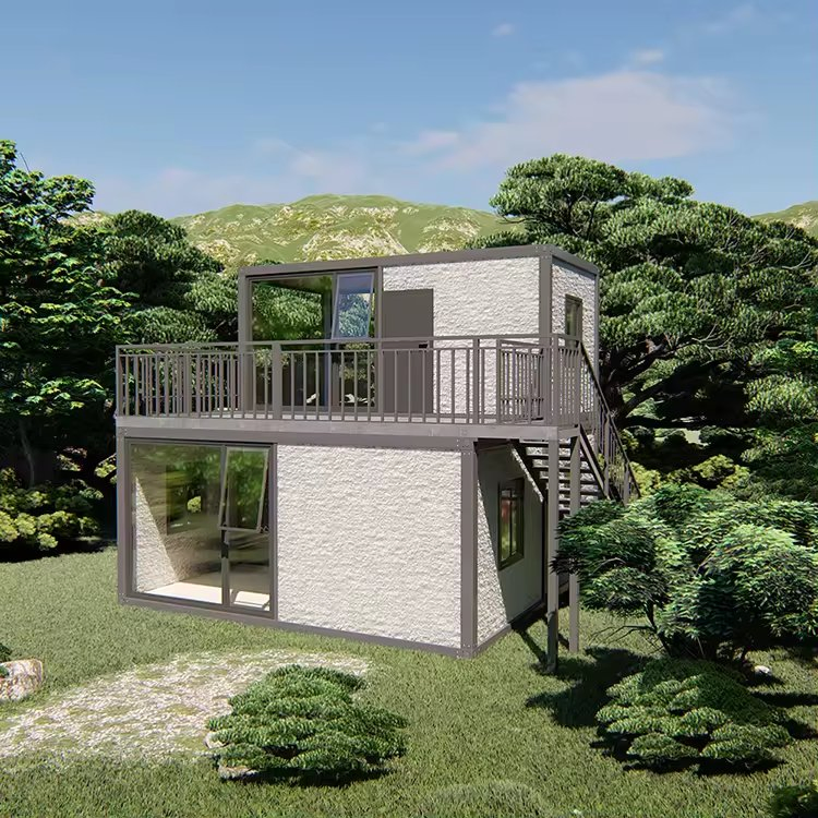 Casa Modular Personalizada al por Mayor 20FT Contenedor Prefabricado de Vivienda para Uso Comercial y Residencial a Precio Competitivo
