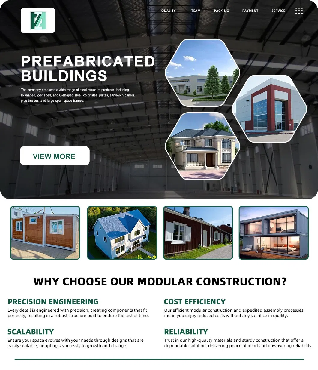 Proveedor Confiable Casas de Acero Prefabricadas Soluciones Residenciales Modernas Comercio Transfronterizo