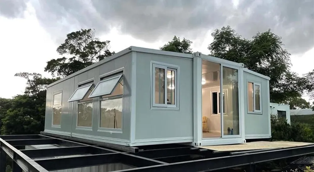 Casa prefabricada de construcción rápida y alto rendimiento, hogar pequeño para uso residencial y comercial