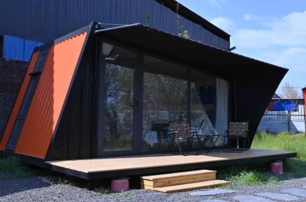 Interior de villa modular premium