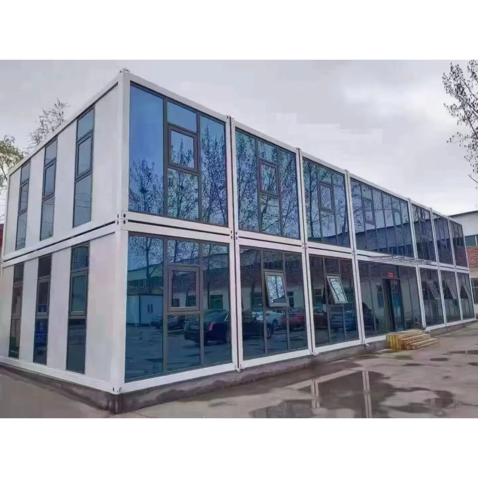 Casa Contenedor de Acero Portátil de Alta Resistencia y Durabilidad para una Vida Moderna