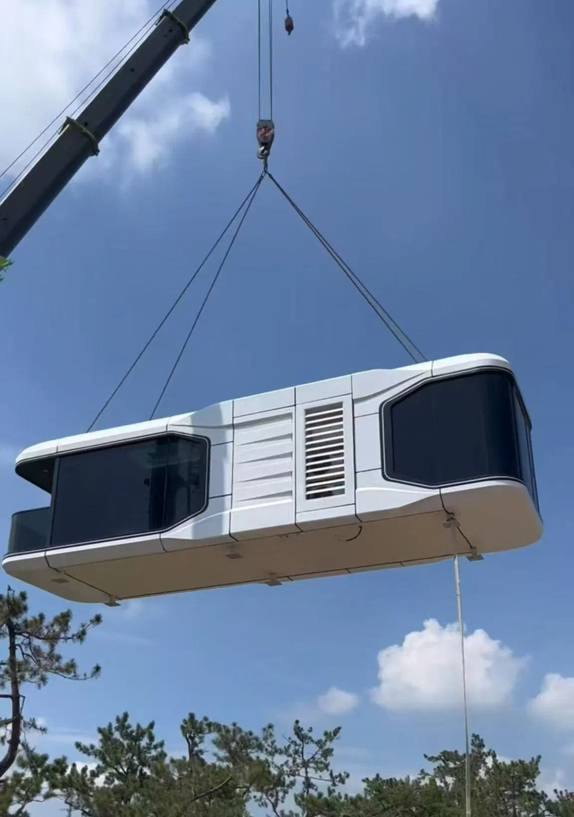 Cápsula Espacial Inteligente E7 Modular Prefabricada Casa Pequeña Personalizada