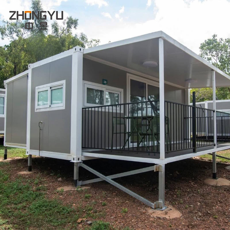 Casa Modular Prefabricada Contemporánea con Tecnología de Aislamiento Superior