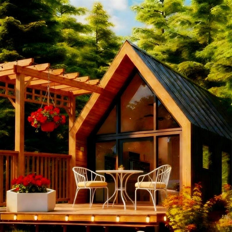 Hogares prefabricados eficientes en energía, paquetes de casas modulares, casas manufacturadas agradables