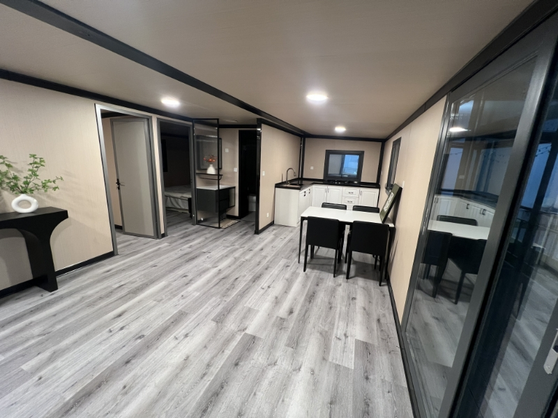 Hogar modular de lujo moderno para una vida versátil