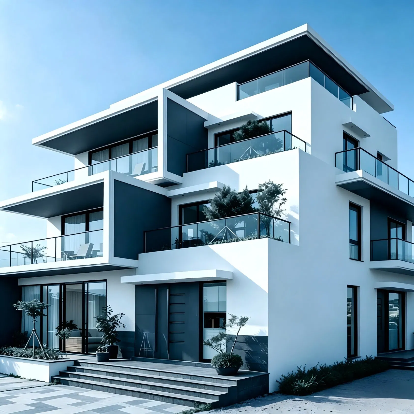 Conjunto Habitacional Modular Complejo Residencial Modular Proyecto de Vivienda Modular