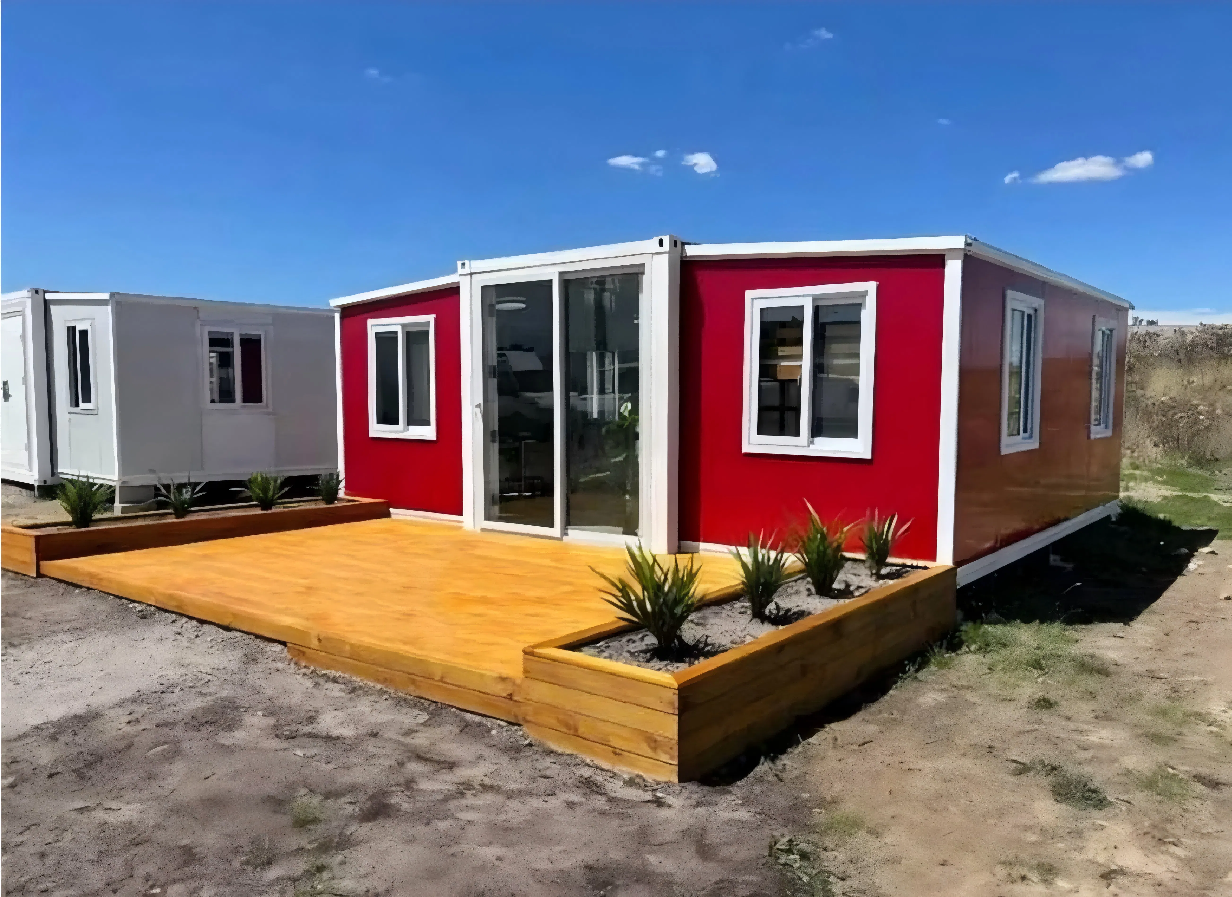 Venta de fábrica de casa contenedor prefabricada pequeña para apartamento de abuelos CE/ISO