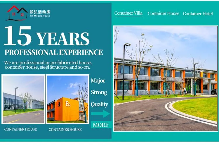 Construcción Rápida de Edificios Prefabricados Apartamentos Móviles de Lujo Casas Contenedor Residenciales Hotel Prefabricado Casa Contenedor