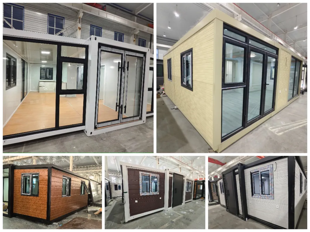 Hogares modulares plegables contemporáneos para soluciones de vida elegantes