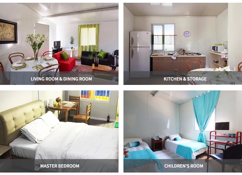 Diseño de interior de casa modular