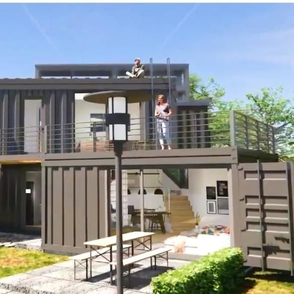 Unidades de vivienda modulares prefabricadas personalizables para compradores globales