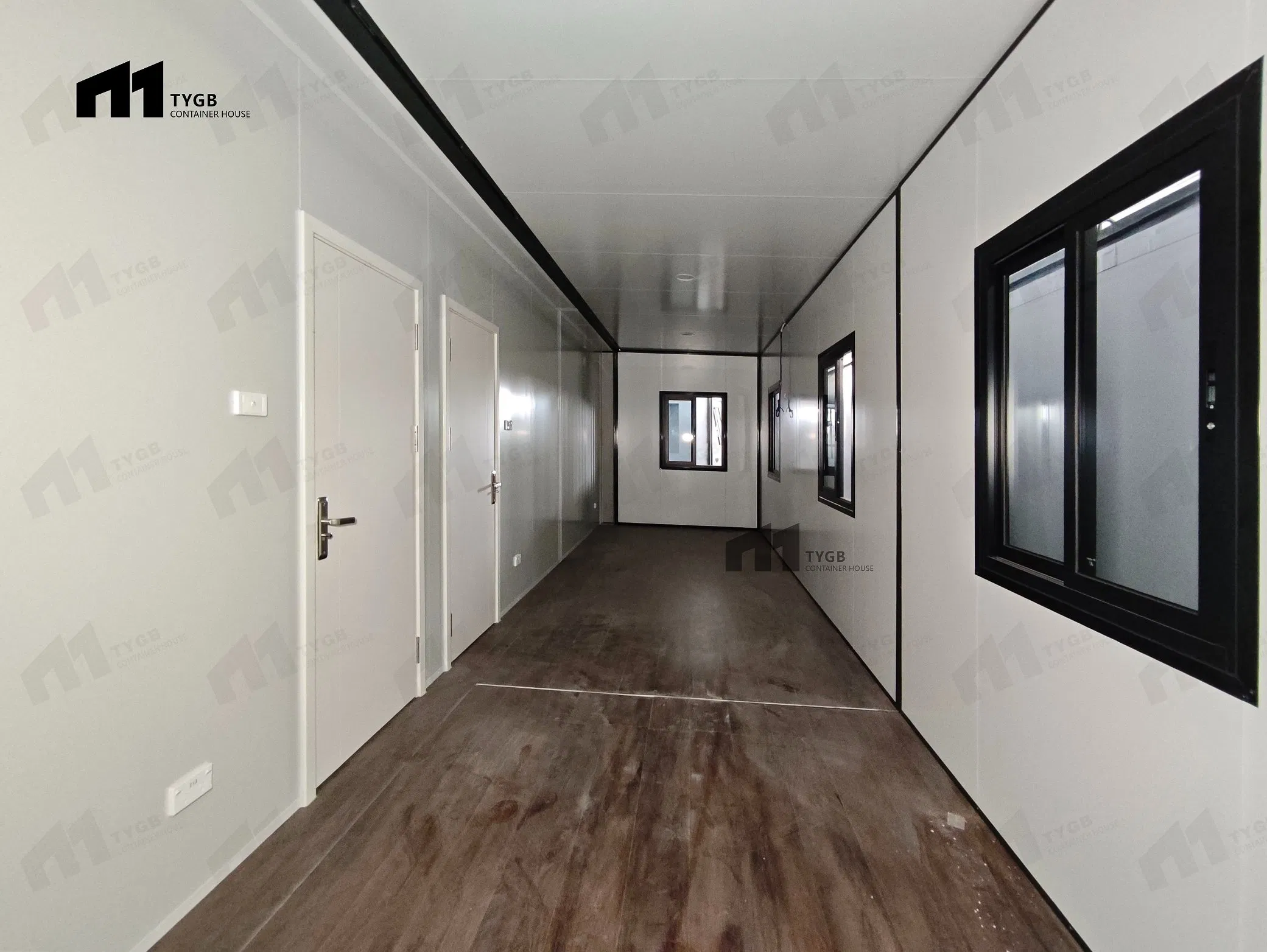 Casa modular expandible de tamaño personalizado para la vida familiar