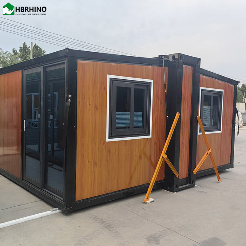 Modular 40FT 20FT Contenedor de acero portátil prefabricado plegable expandible hogar hotel residencial marítimo de almacenamiento en paquete plano