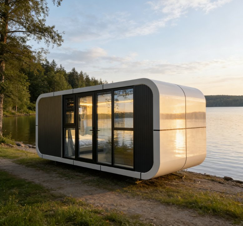 Casas de contenedores, casas prefabricadas, casas cápsula, casas modulares, casas inteligentes, casas portátiles