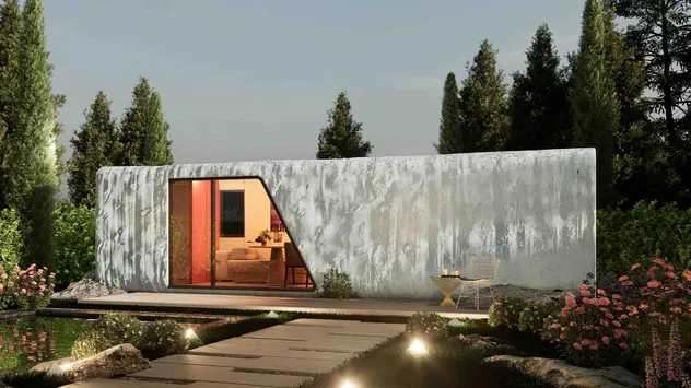 Diseño exterior moderno y natural
