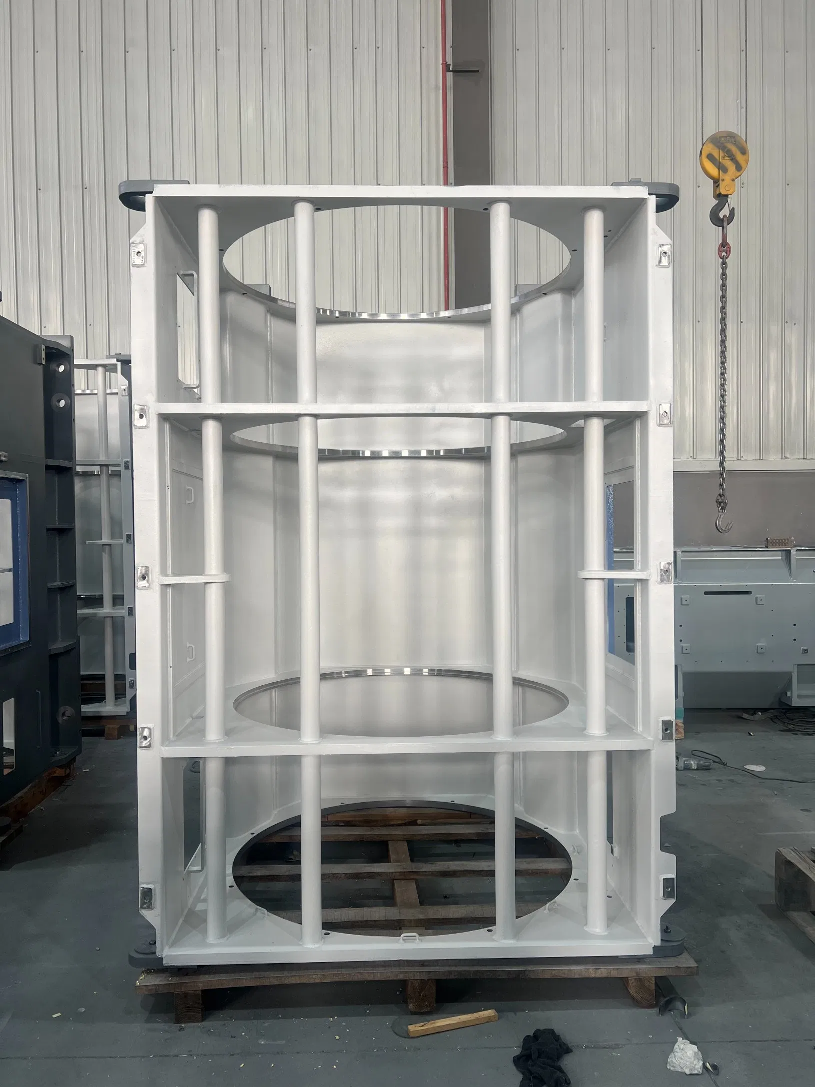 Proveedor de carcasas de motor soldadas estructurales de equipos industriales en China