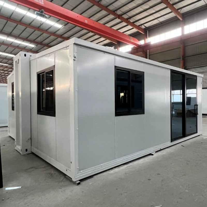 Solución llave en mano de casa contenedor modular expandible para proyecto de hotel, apartamento y alquiler