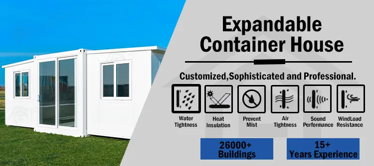 Casas pequeñas modulares asequibles para envío y ensamblaje rápido