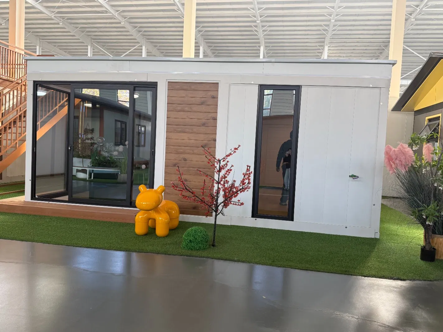 Venta de casa contenedor prefabricada moderna, espaciosa, vivienda modular, marco de acero aislado, personalizable, residencial de vacaciones