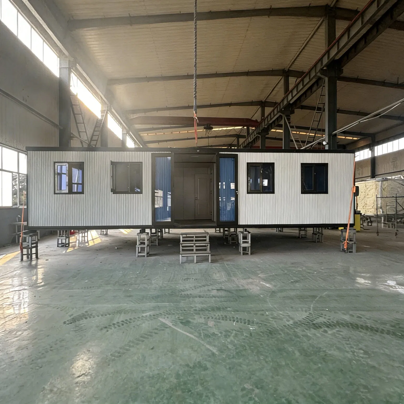 Casa Contenedor Prefabricada Modular Expandible de 2 Habitaciones Moderna 20 40 FT 2-6