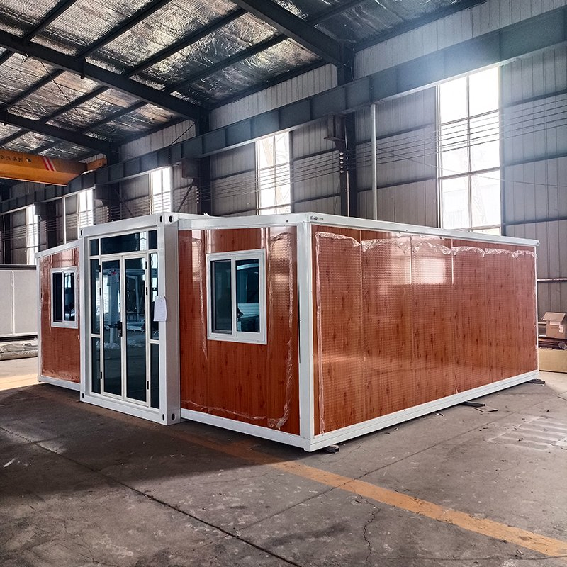 Envío de casa modular portátil y plegable para una sola familia