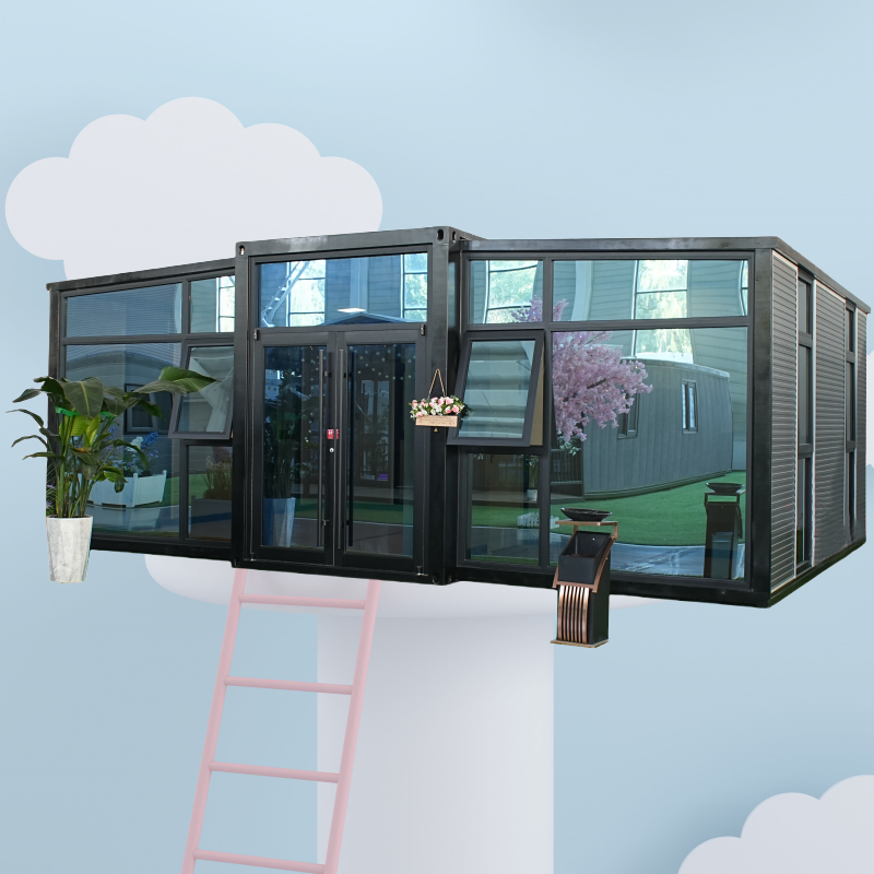 Casa modular asequible con cocina y baño