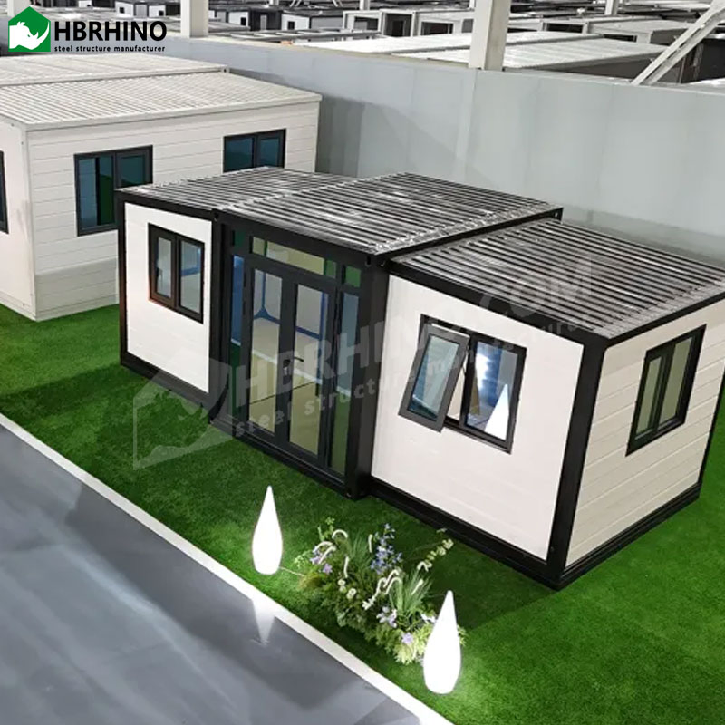 10FT Casa Contenedor Expandible, Solución de Vivienda Verde Sostenible, Hogar Modular de Economía Circular, Vivienda Asequible para el Mercado Global
