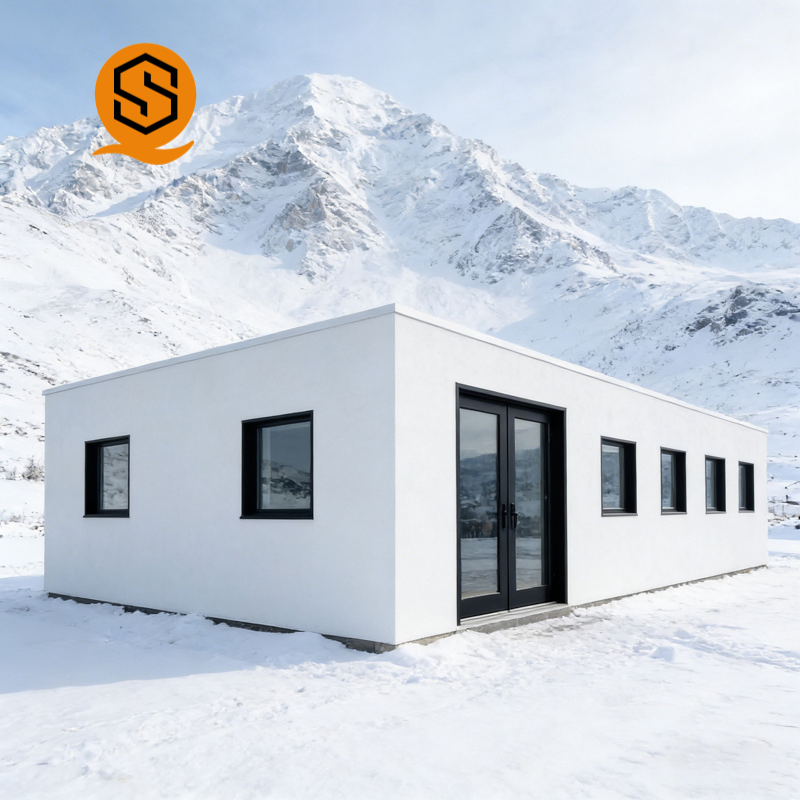 Villas Estructurales Prefabricadas, Casas Modulares de Lujo en Contenedor, Ideales para Proyectos Residenciales y de Resort en la Costa