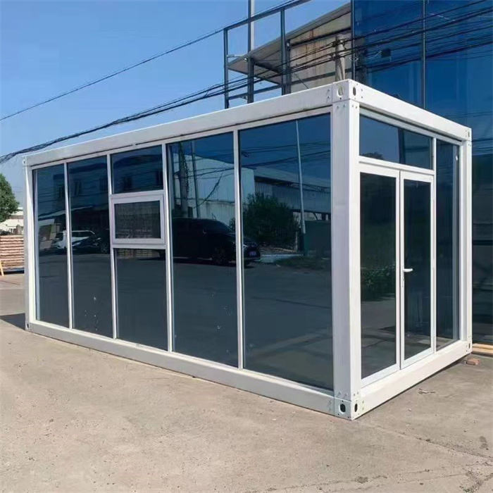 Casas micro residenciales modulares prefabricadas desmontables y móviles con paredes de vidrio, casas de contenedores prefabricadas de lujo