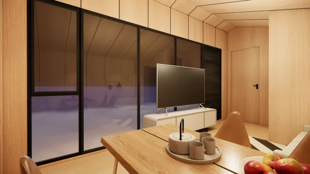 Vivienda Expandible Directa de Fábrica para Inversores de Parques de Casas Rodantes Modular Global