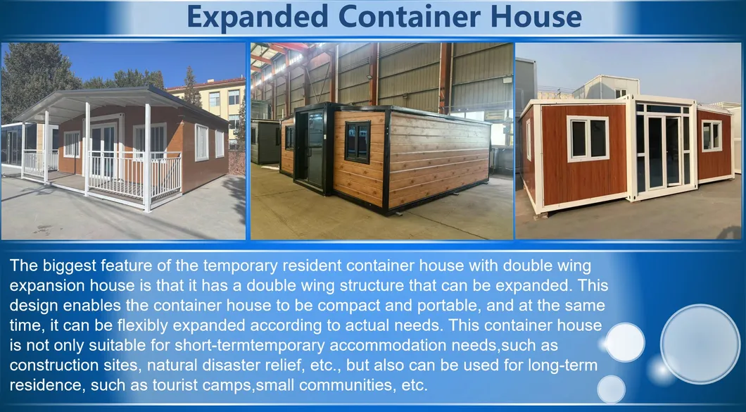 Casa contenedor móvil flexible modular y prefabricada