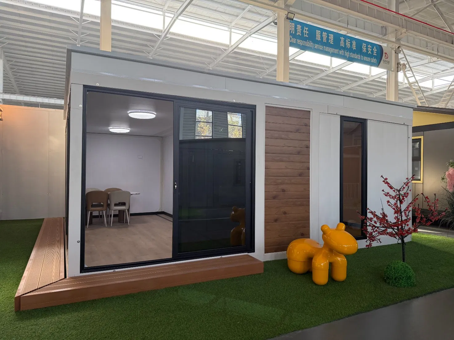 Venta de casa contenedor prefabricada moderna, espaciosa, vivienda modular, marco de acero aislado, personalizable, residencial de vacaciones