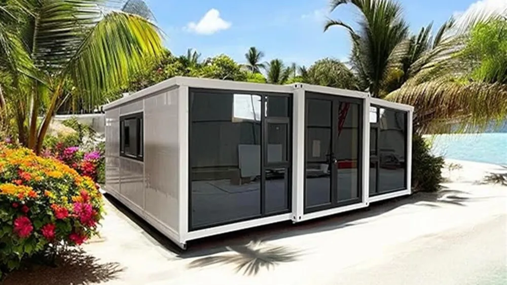 Casa prefabricada de construcción rápida y alto rendimiento, hogar pequeño para uso residencial y comercial