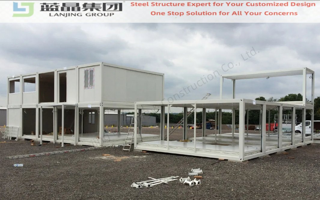 Nuevo Tipo Simple Rápida Instalación Prefabricado 20FT 40FT Modular Casa Contenedor Planas Oficina en Casa Sala de Reuniones Baño Campamento Minero Dormitorio Oficina
