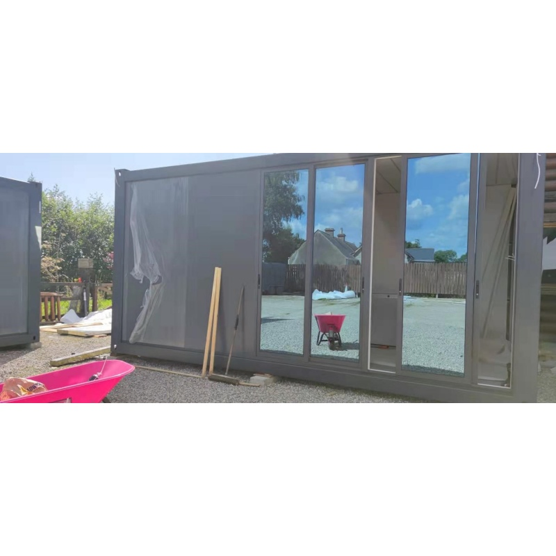 20-Foot Casas de Contenedores Prefabricados Oficinas Móviles de Contenedores Casas de Almacén Modulares Uso Residencial de Centros Comerciales