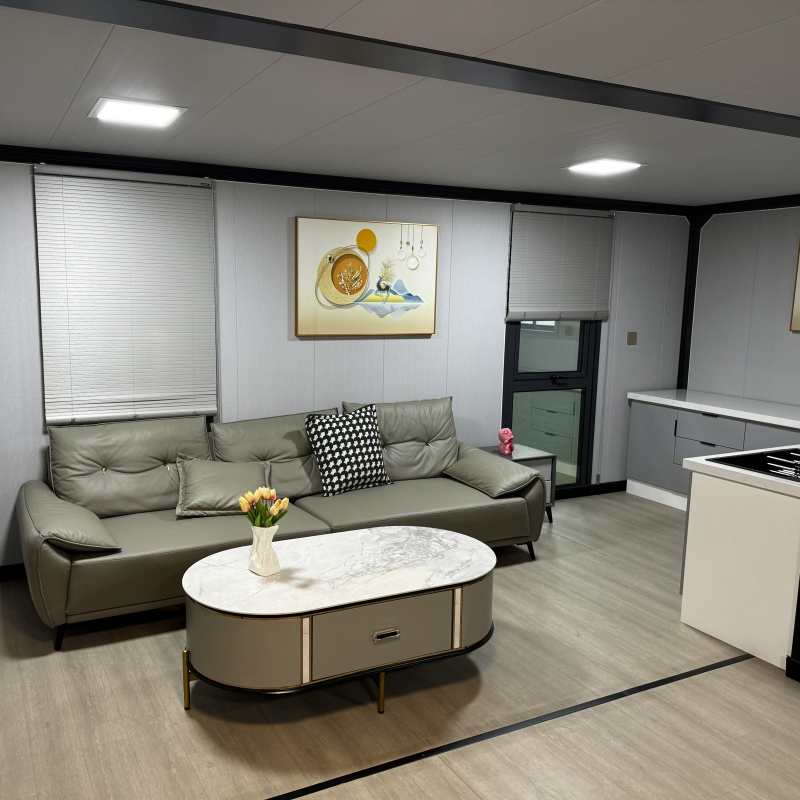 Casa Residencial Pequeña Expandible de Contenedor Modular Prefabricado 40FT