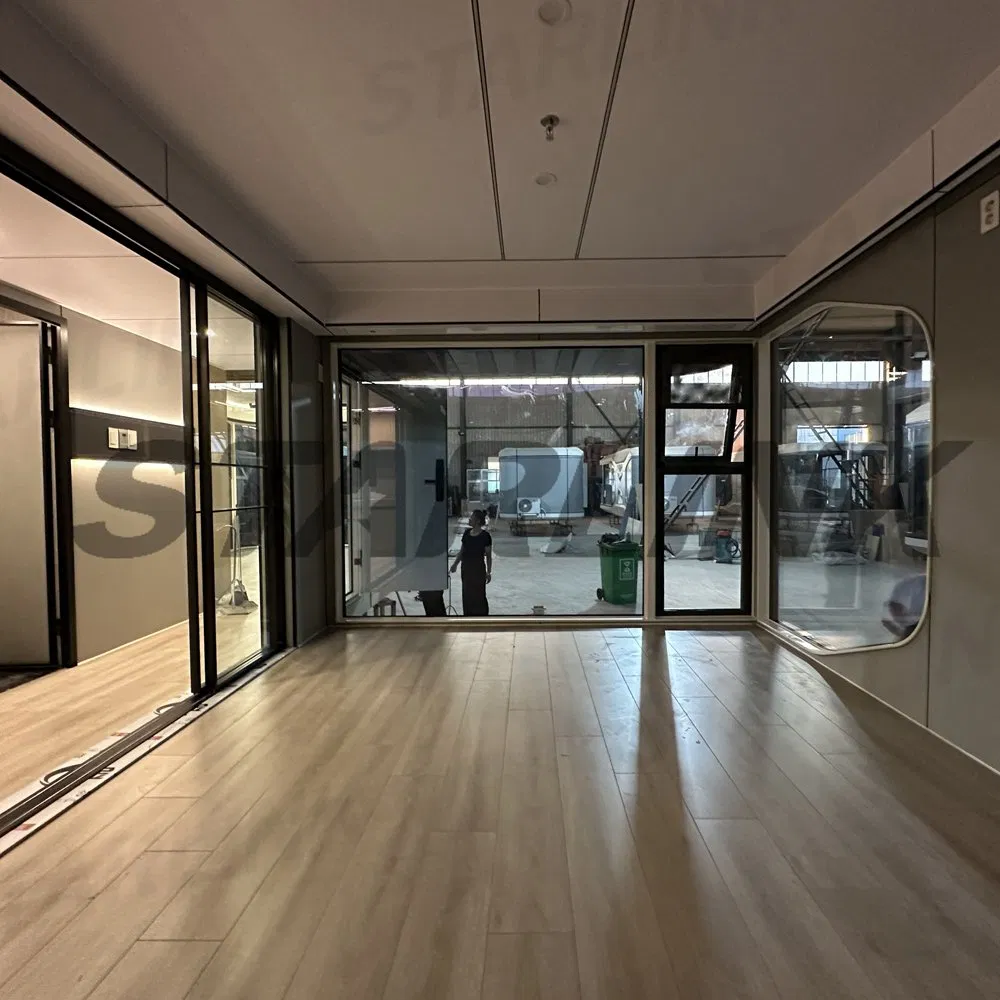 Casa cápsula modular prefabricada, hogar móvil, oficina en casa, pod de manzana, habitación cielo estrellado, invernadero villa, alojamiento residencial