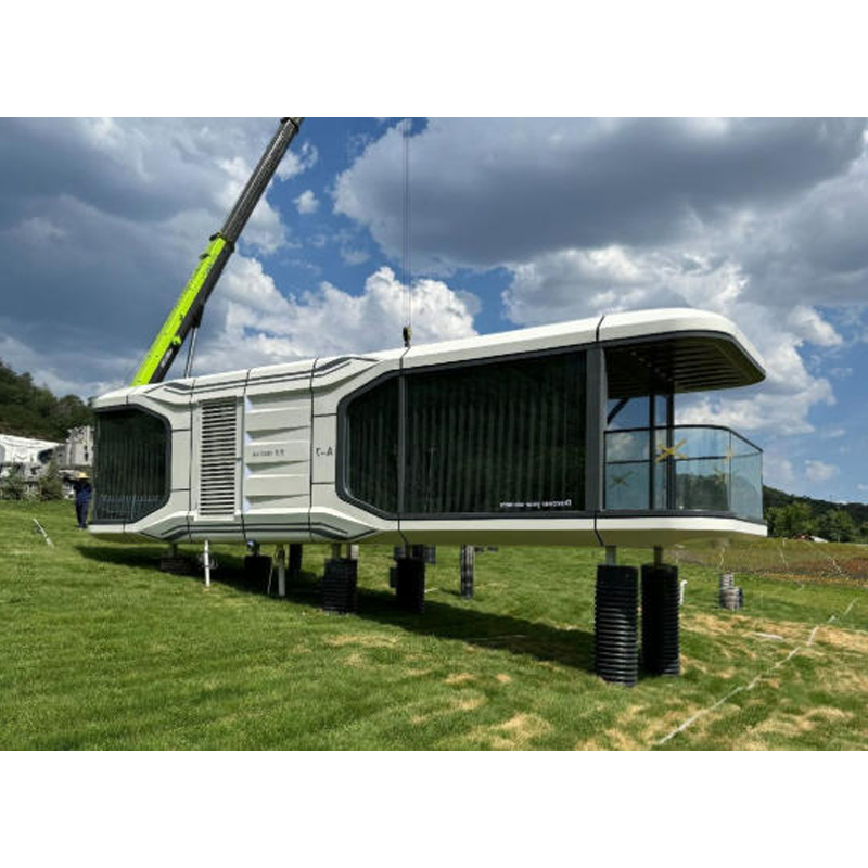 Mejor calidad, estructura modular duradera, autosuficiencia energética, función, casa móvil de lujo